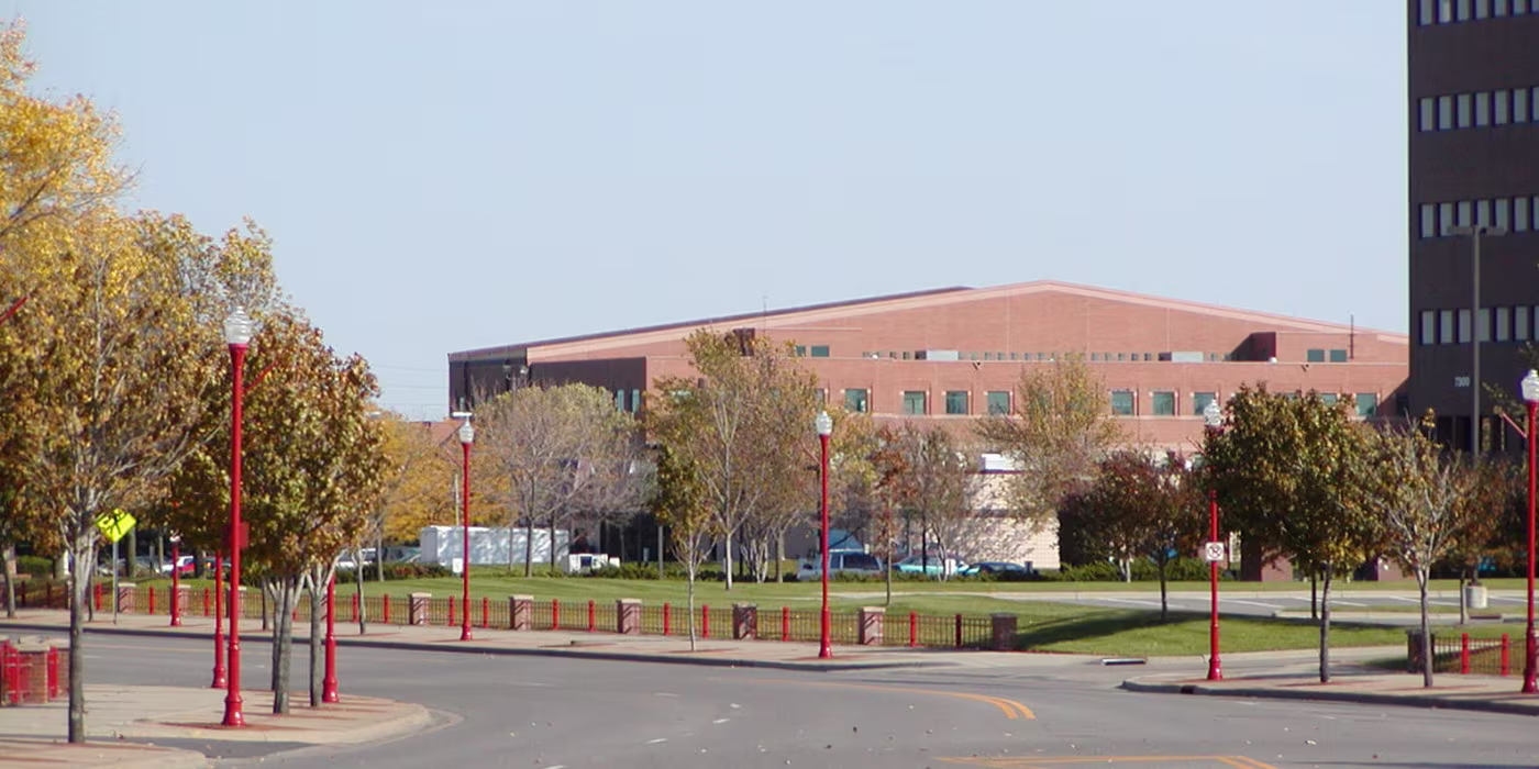 The 147th Street commercial corridor in Apple Valley, Minnesota.