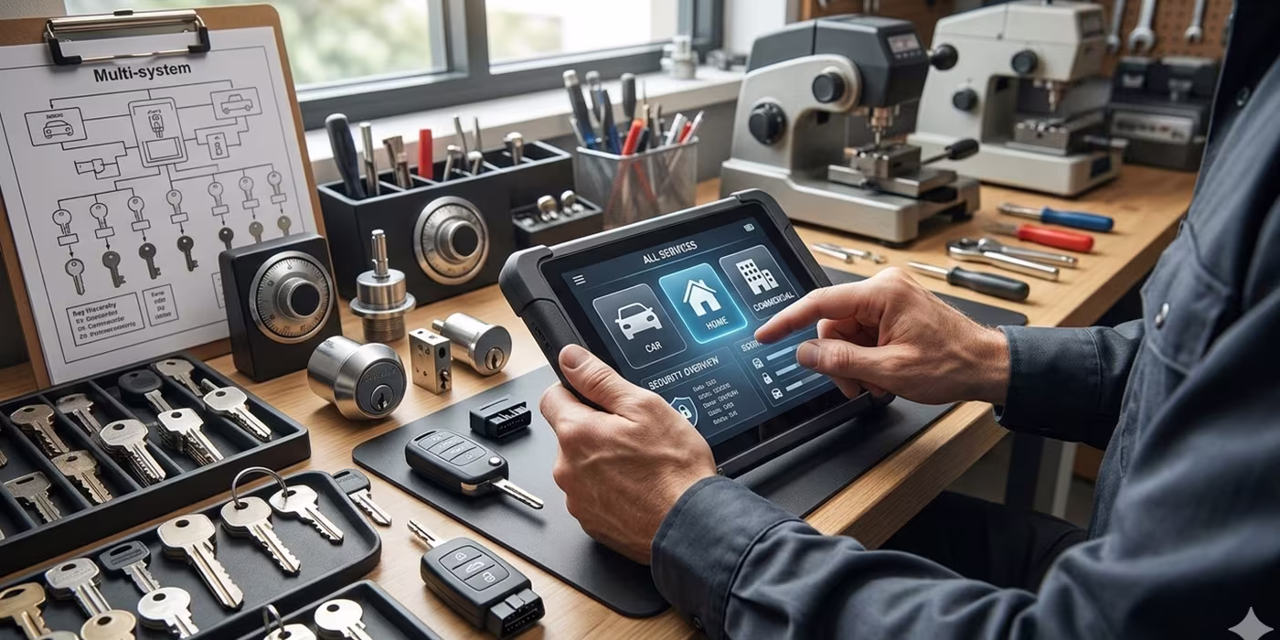 Full range of locksmith services in Minneapolis and St Paul — automotive, residential, and commercial